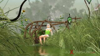 ร้อนเซ็กส์! เหมือนสวยงามเทและ gnomecomment ในหมู่บ้าน