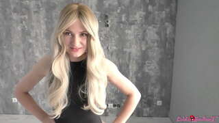 Pantyhose บแฟนเธอ-แฟน Blowjob และไปส่งไอ้จ้อน-Laloka4you