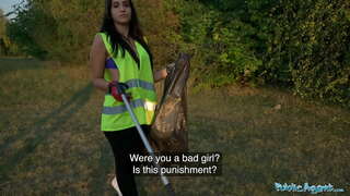 สาธารณชนเจ้าหน้าที่เจนนิเฟอร์เมนเดซซวยออกไปเที่ยวโดยไอ้จ้อนใหญ่